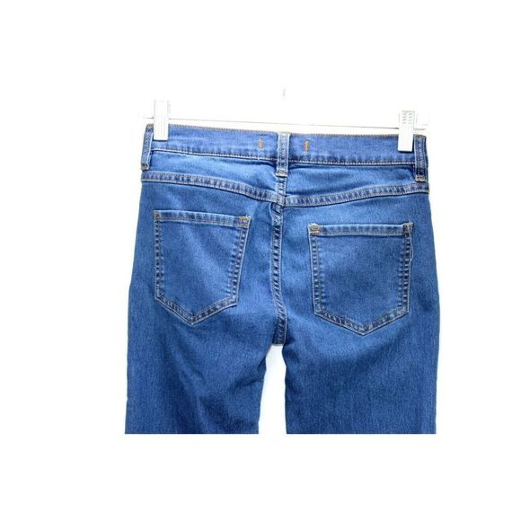 FREE PEOPLE Women's Boot Cut Jeans Size 25 Medium Wash Stretch - Picture 5 of 10